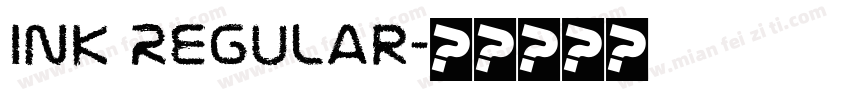 Ink Regular字体转换